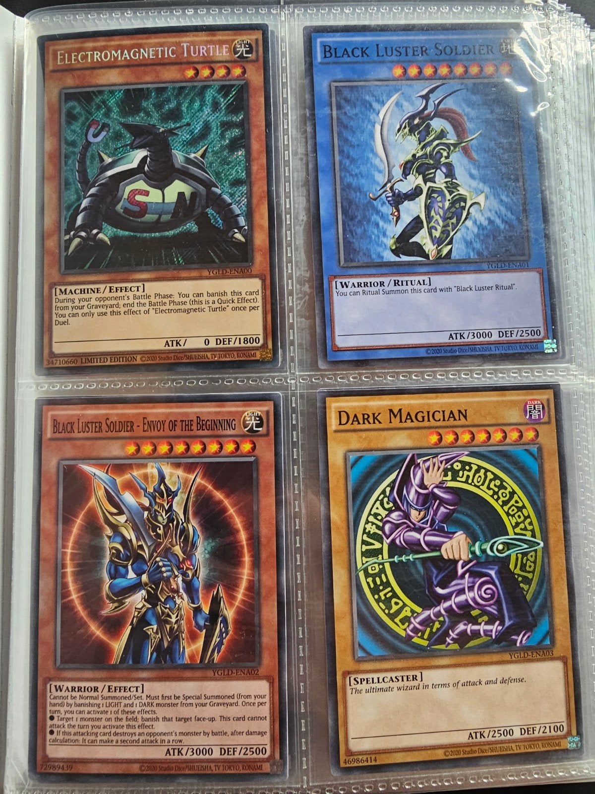 yugioh yugi's legendary decks (ygld) unlimited compleet nm/m, Hobby en Vrije tijd, Ophalen of Verzenden, Zo goed als nieuw