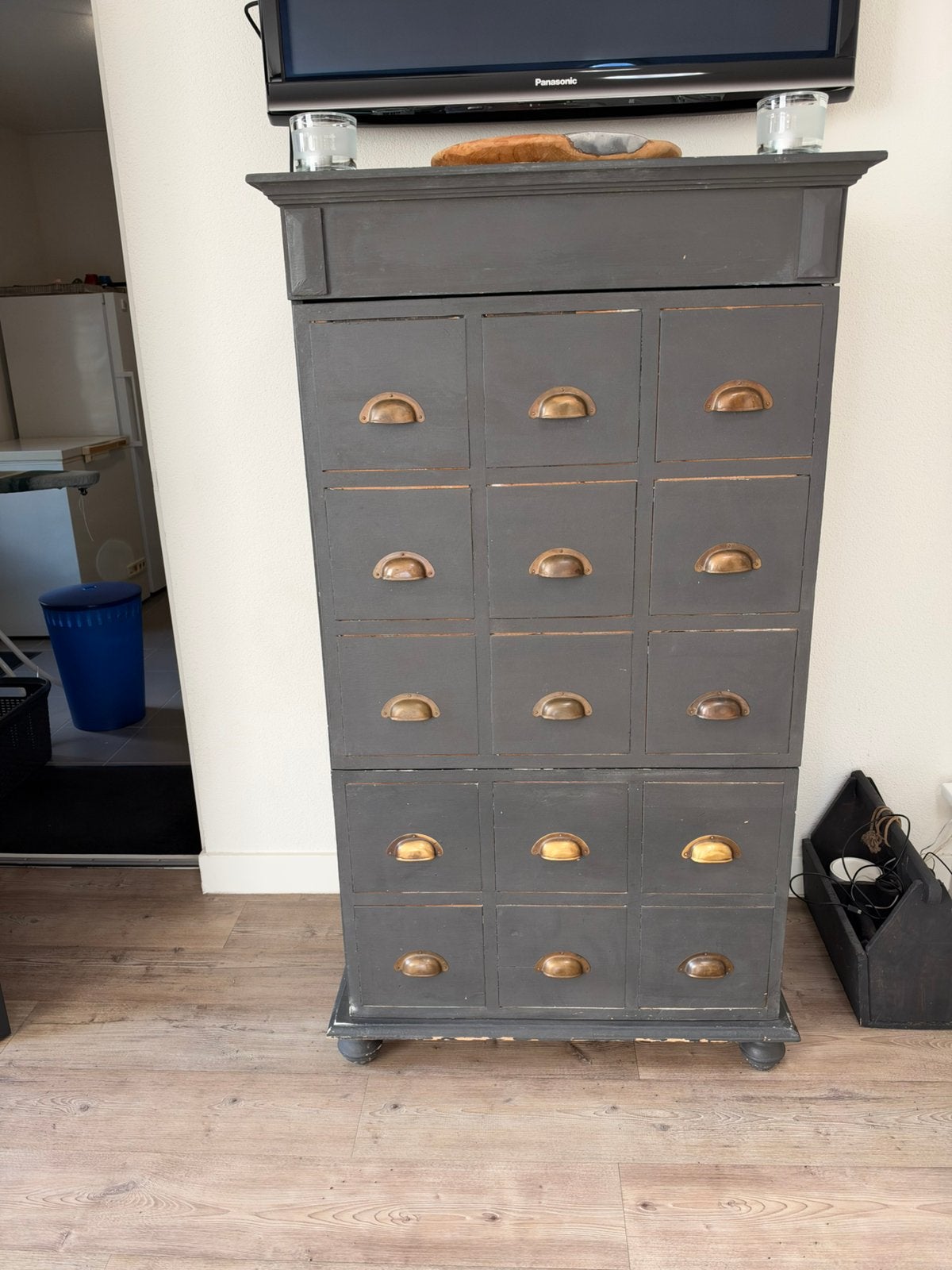 Computerkast, Ophalen, 50 tot 100 cm, Zo goed als nieuw, Minder dan 100 cm