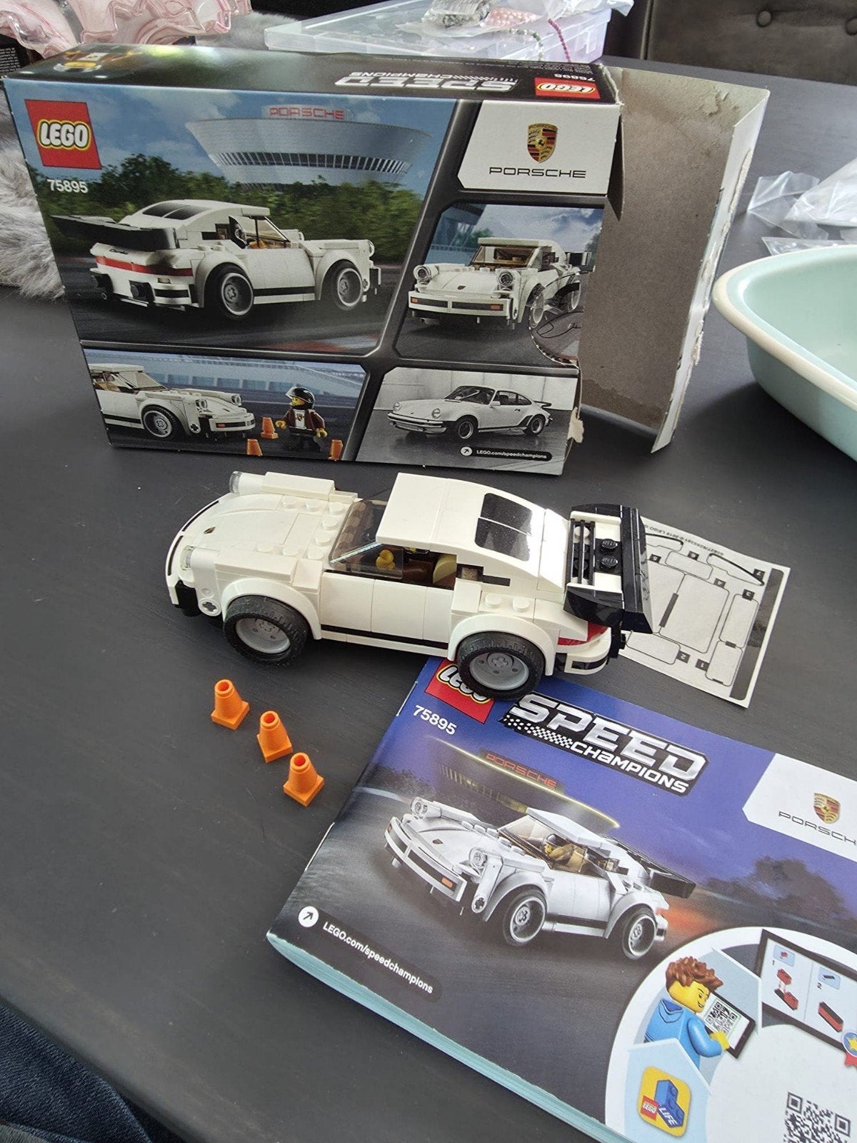 Lego Speed Champions Porsche, Auto, Groter dan 1:32, Zo goed als nieuw, Ophalen