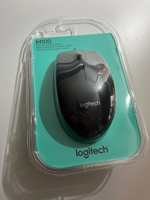NIEUWE Logitech muis, Computers en Software, Muis, ‘LOGITECH’, Nieuw, Ophalen of Verzenden
