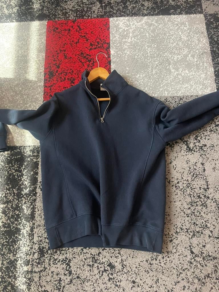 Zara zipper, Kleding | Heren, Truien en Vesten, Ophalen of Verzenden, Nieuw, Maat 46 (S) of kleiner, Blauw
