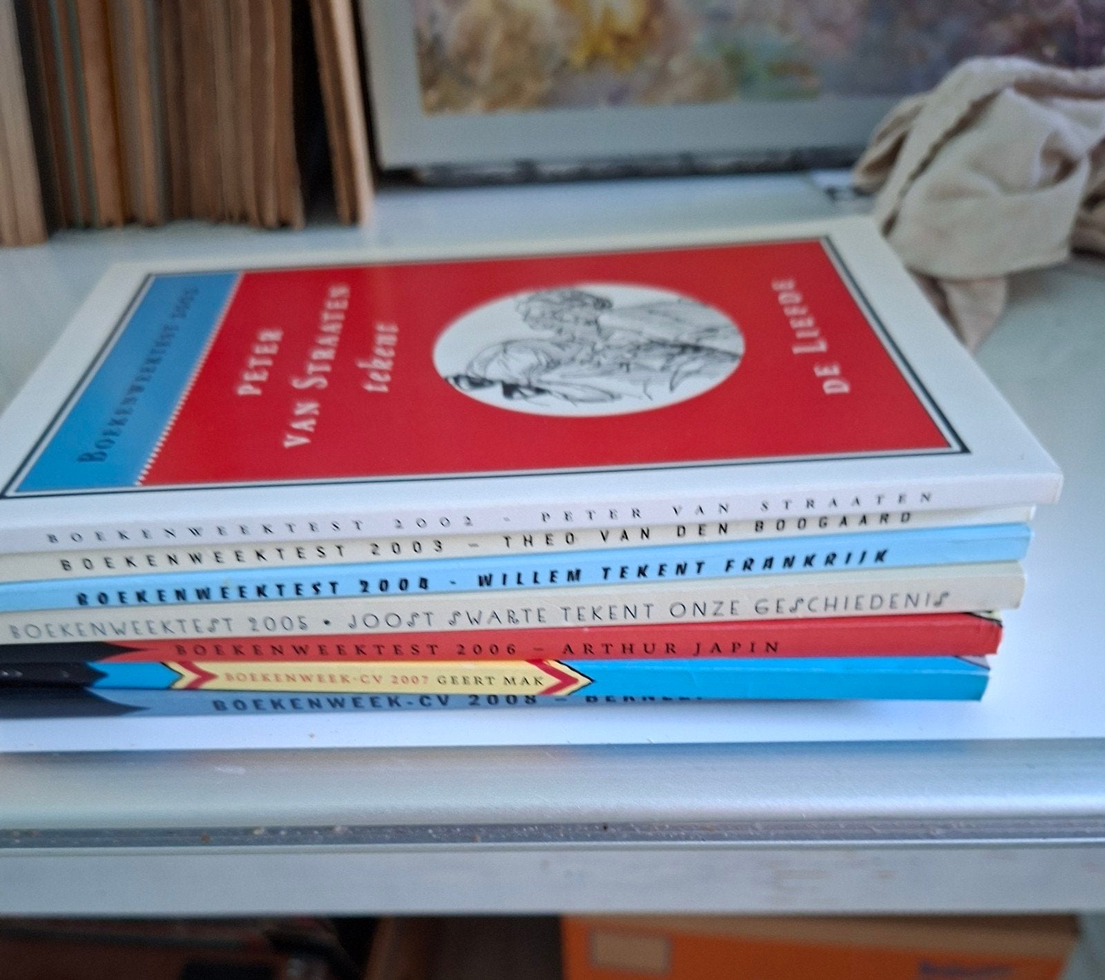 Boekenweektesten en Boekenweek-CV's (diverse jaren), Ophalen