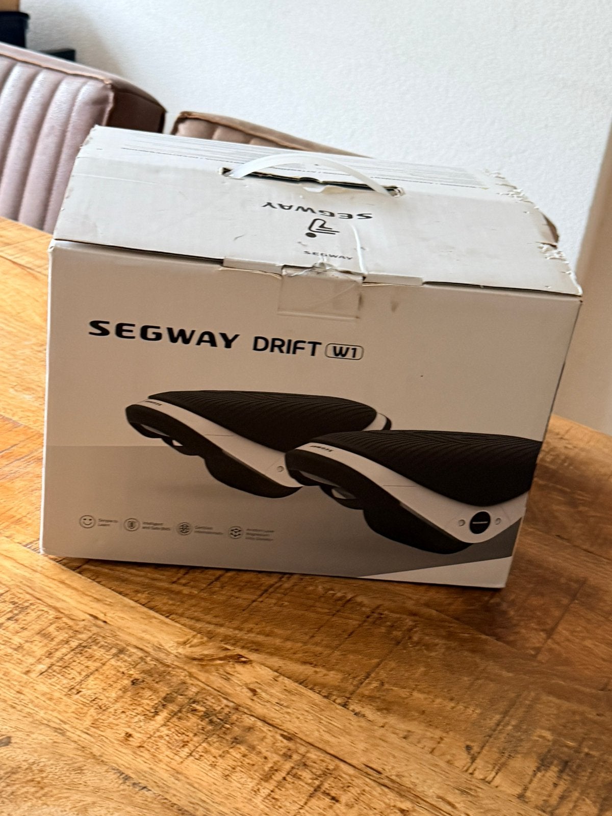 Segway Drift W1. In doos en zgan!, Fietsen en Brommers, Steps, Ophalen of Verzenden, Zo goed als nieuw, Elektrische step (E-scooter)