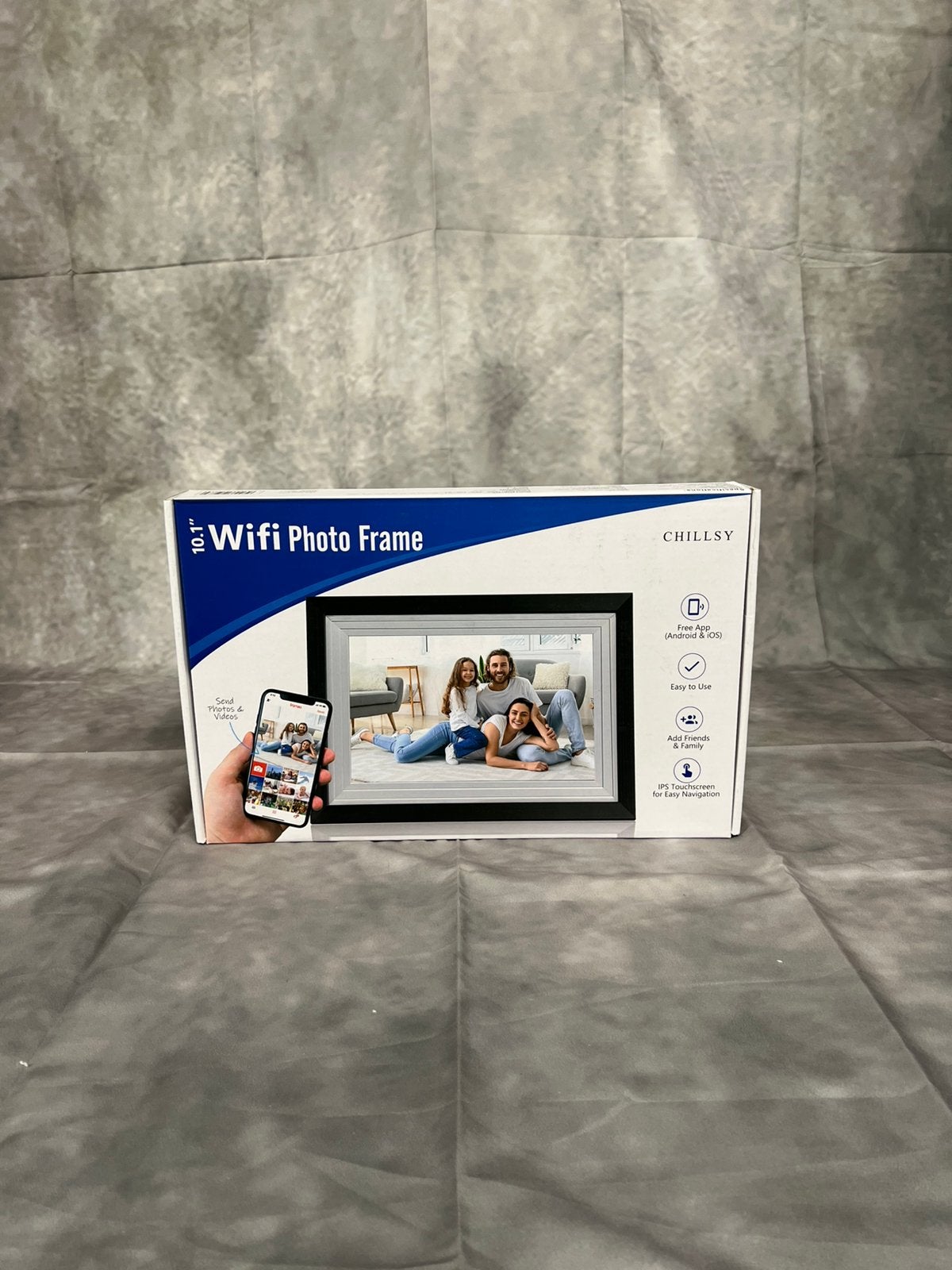 Digitale fotolijst van Chillsy - App - 10,1 inch - wifi 32GB, Overige merken, Ophalen of Verzenden, Zo goed als nieuw, Touchscreen