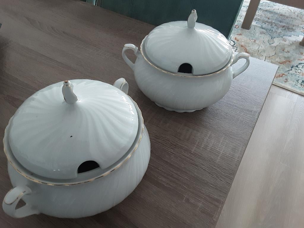 Servies, Ophalen, Zo goed als nieuw, Porselein, Schaal of Schalen