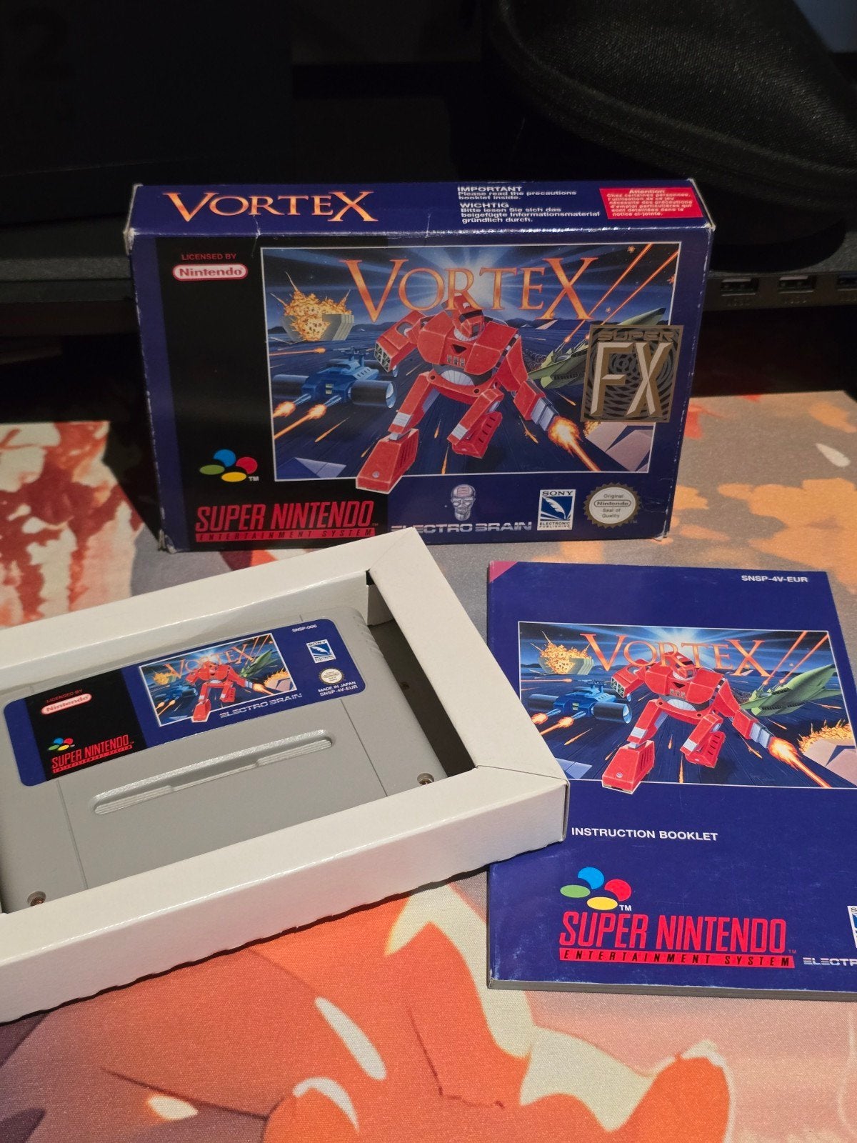 Vortex CIB SNES, 1 speler, Ophalen of Verzenden, Vanaf 3 jaar