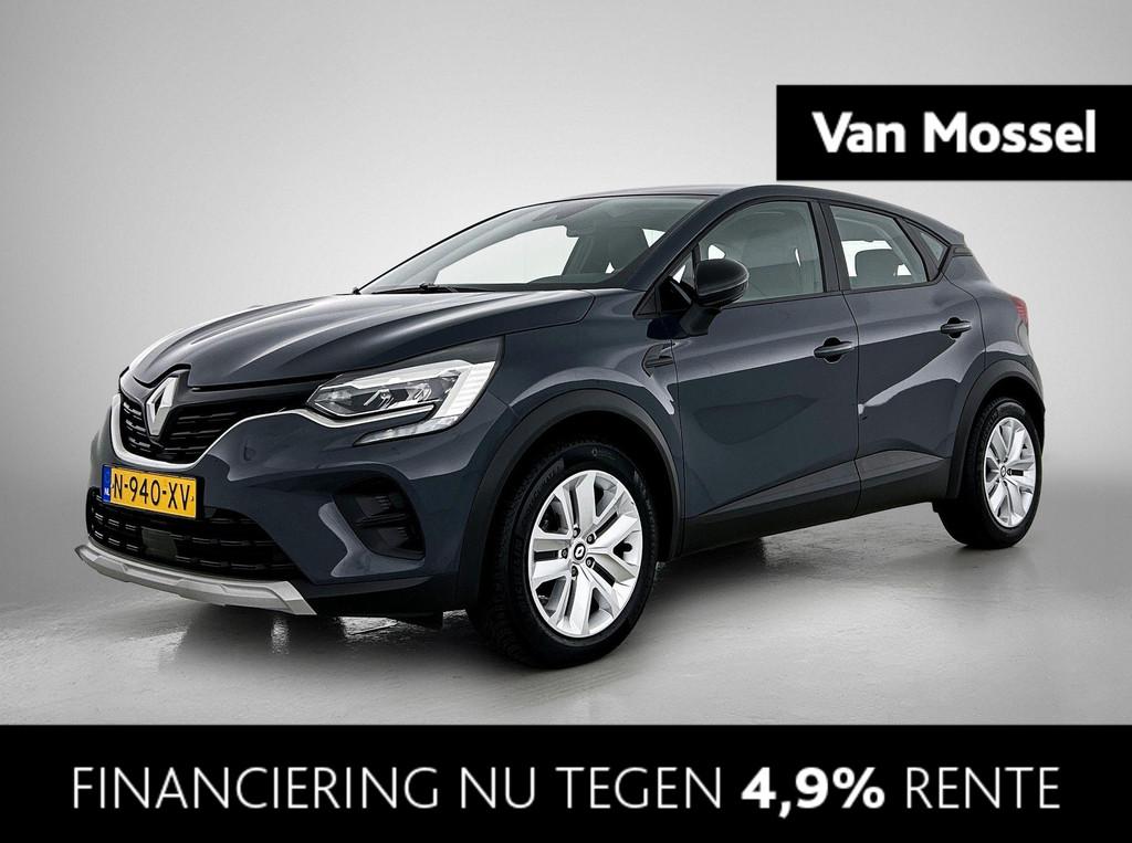 Renault Captur 1.0 TCe 100 Bi-Fuel Zen | Cruise control | Na, Auto's, Renault, Gebruikt, Euro 6, Blauw, Handgeschakeld
