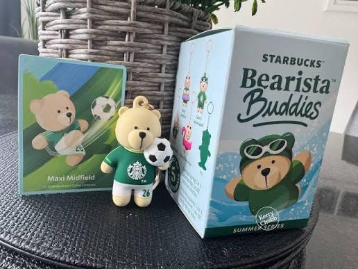 Starbucks Bearista Buddies Maxi Midfield, Verzamelen, Sleutelhangers, Ophalen of Verzenden, Nieuw, Merk
