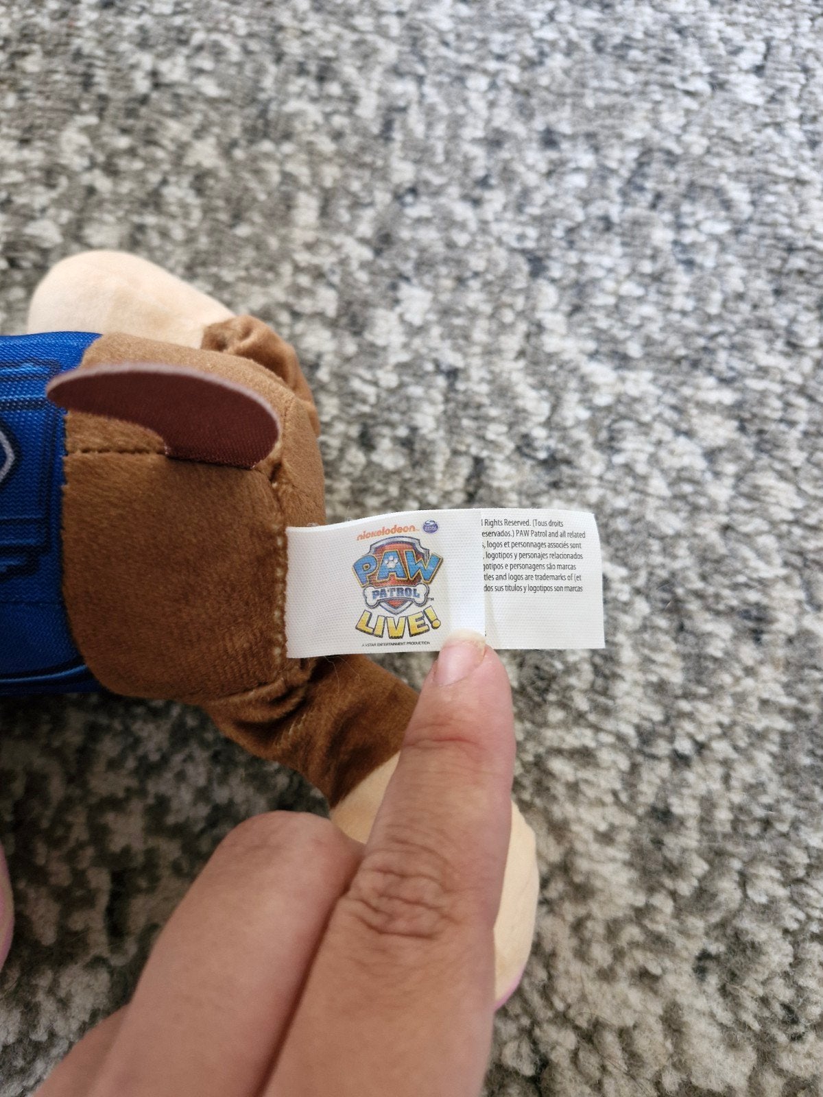 Chase knuffel, Overige merken, Onbekend, Zo goed als nieuw, Middelgroot (20 tot 80 cm)