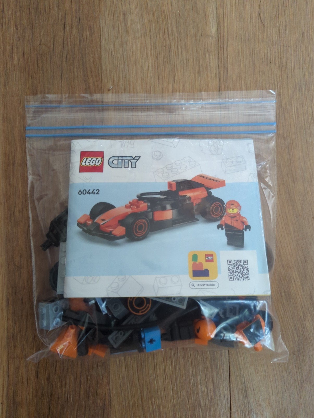 LEGO City 60442 F1 Raceauto met coureur, Ophalen of Verzenden, Zo goed als nieuw, Overige merken