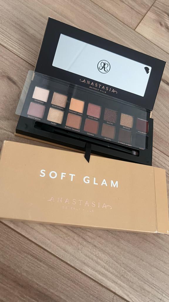 Anastasia Beverly Hills Soft Glam Oogschaduw Palette, Ophalen of Verzenden, Zo goed als nieuw, Make-up, Overige kleuren