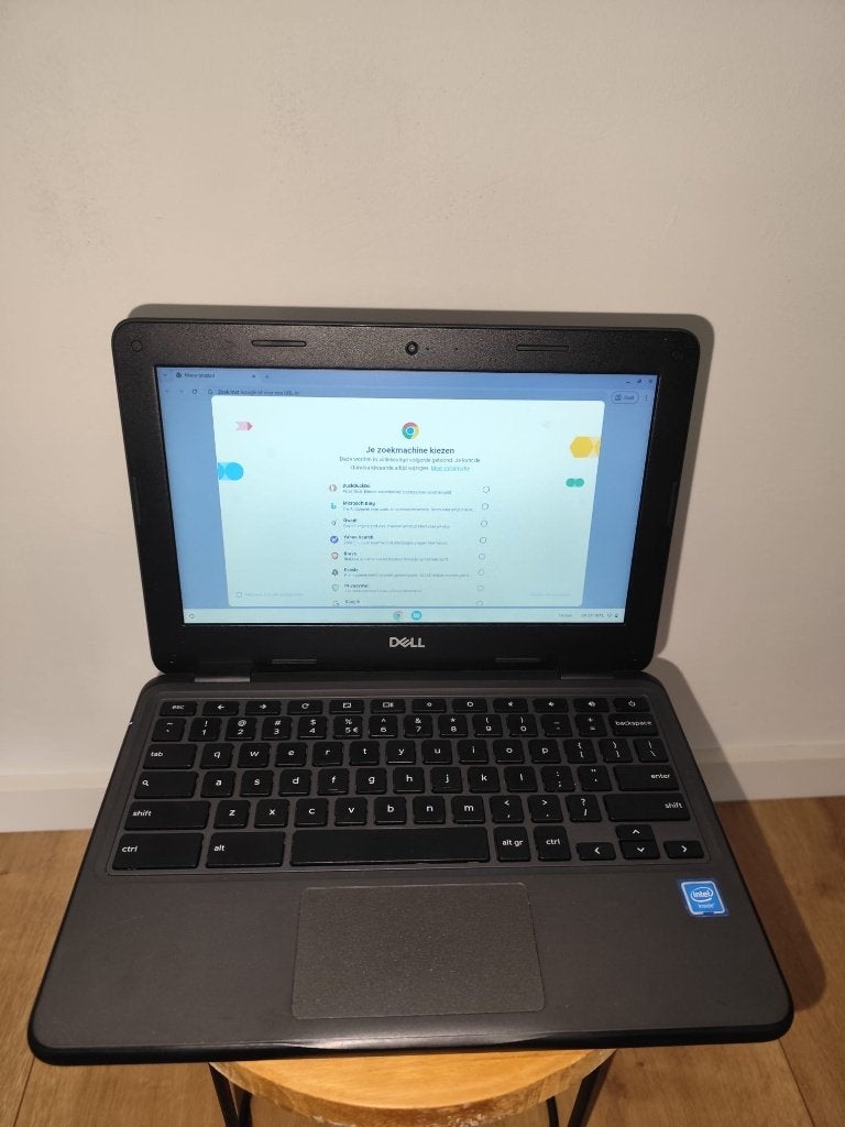Dell Chromebook 3100, Computers en Software, Chromebooks, 4 GB of minder, Qwerty, Ophalen of Verzenden, Zo goed als nieuw