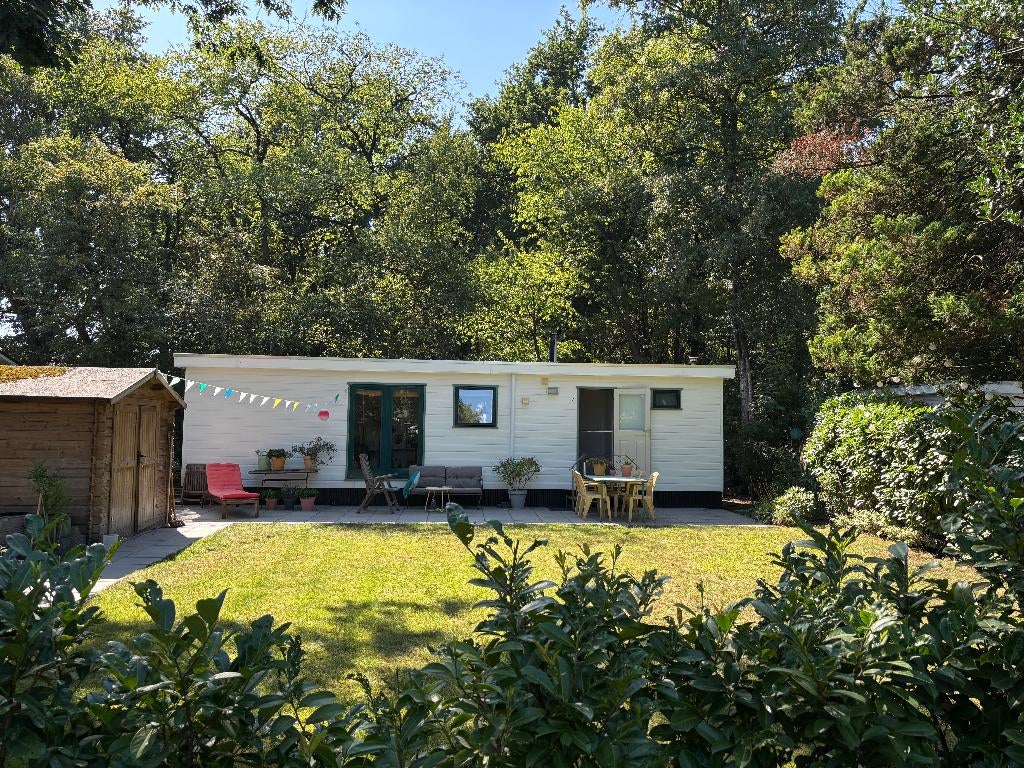 Ruime stacaravan/chalet met heerlijke tuin in Schaijk, Caravans en Kamperen, Stacaravans