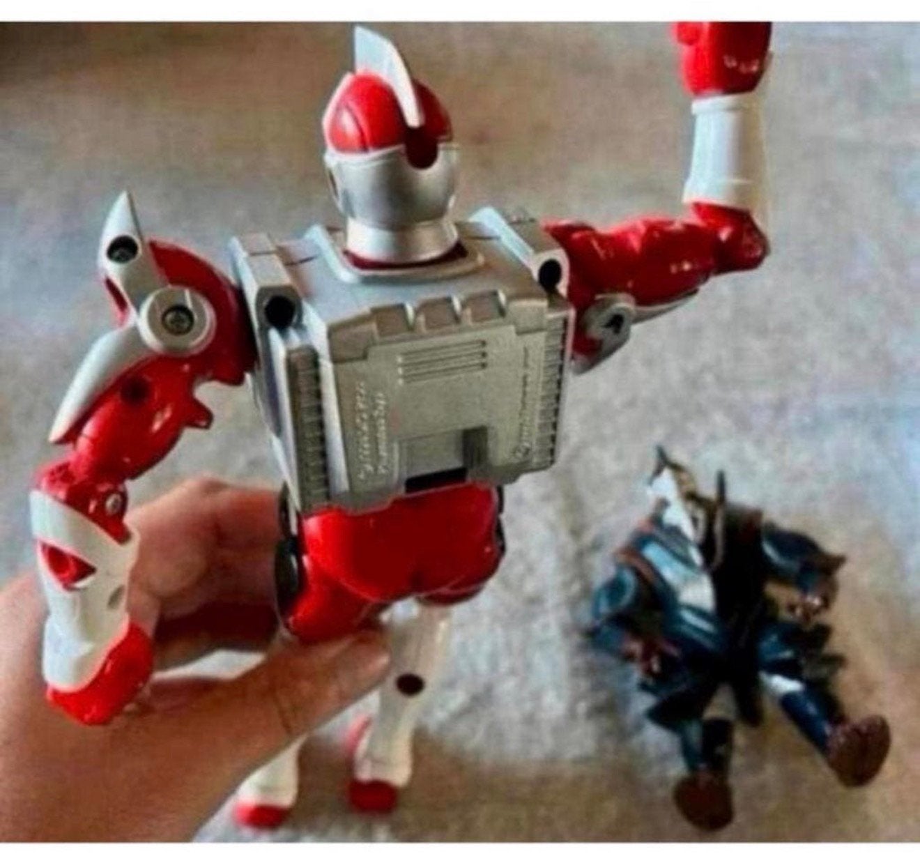 2x Actie-Figuur Syber-Squad ssss DX Gridman 1993 vintage set, Verzamelen, M, Ophalen of Verzenden, Zo goed als nieuw, M