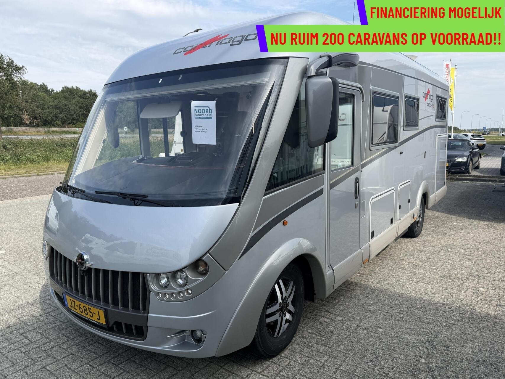 Carthago CHIC C-LINE I 4.8 AUTOMAAT + ENKELE BEDDEN, Caravans en Kamperen, Campers, 7 tot 8 meter, Bedrijf, Diesel, Carthago