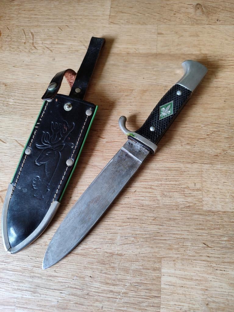 Padvinders mes duits, Verzamelen, Militaria | Tweede Wereldoorlog, Ophalen of Verzenden, Duitsland, Mes of Dolk
