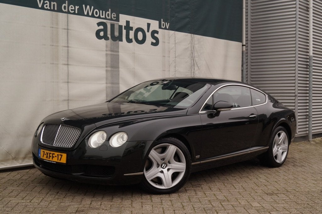 Bentley Continental GT 6.0 W12 560pk Mulliner -LEER-NAVI-ECC, Auto's, Bentley, Automaat, Gebruikt, 12 cilinders, Stoelverwarming