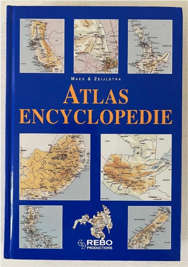 Atlas encyclopedie, Overige atlassen, Ophalen of Verzenden, Zo goed als nieuw, 1800 tot 2000