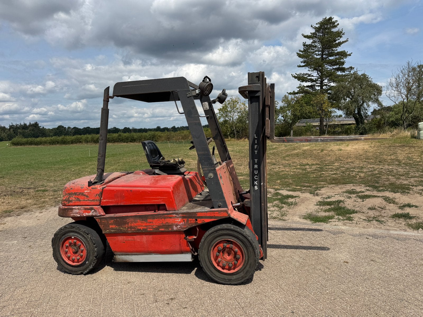 Linde H40 DW Diesel, feelift, 4000Kg, 3000 tot 4000 kg, Ophalen, Diesel, Heftruck