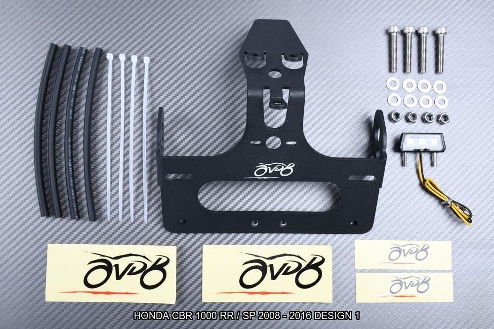 Korte Kentekenplaathouder HONDA CBR 1000 RR / SP 2008 - 2016, Ophalen of Verzenden, Nieuw