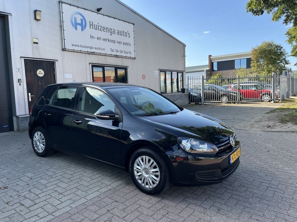 Volkswagen Golf 1.4L PK:80| 5DRS| CLIMA| NIEUWE APK!, Auto's, Euro 5, Stof, Zwart, 4 cilinders