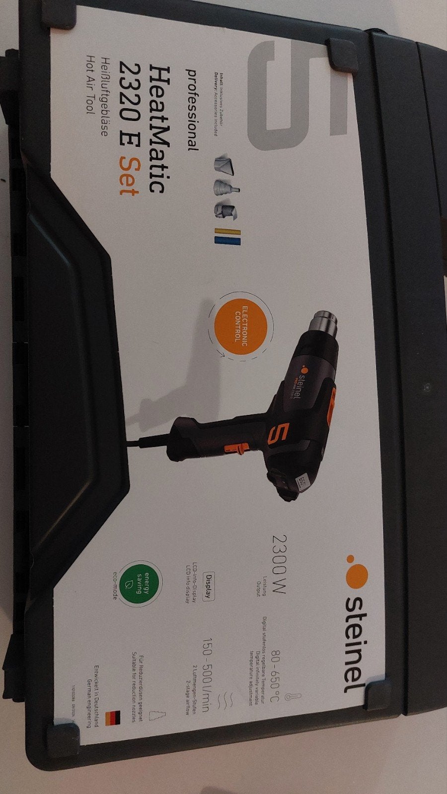 Steinel heatMatic 2320E Set nieuw in de doos, Ophalen of Verzenden, Nieuw