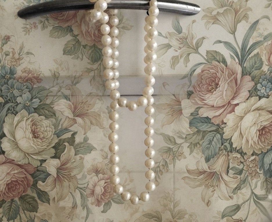Bloedmooie Parelketting Vintage Parels, Ophalen of Verzenden, Zo goed als nieuw, Wit, Overige materialen