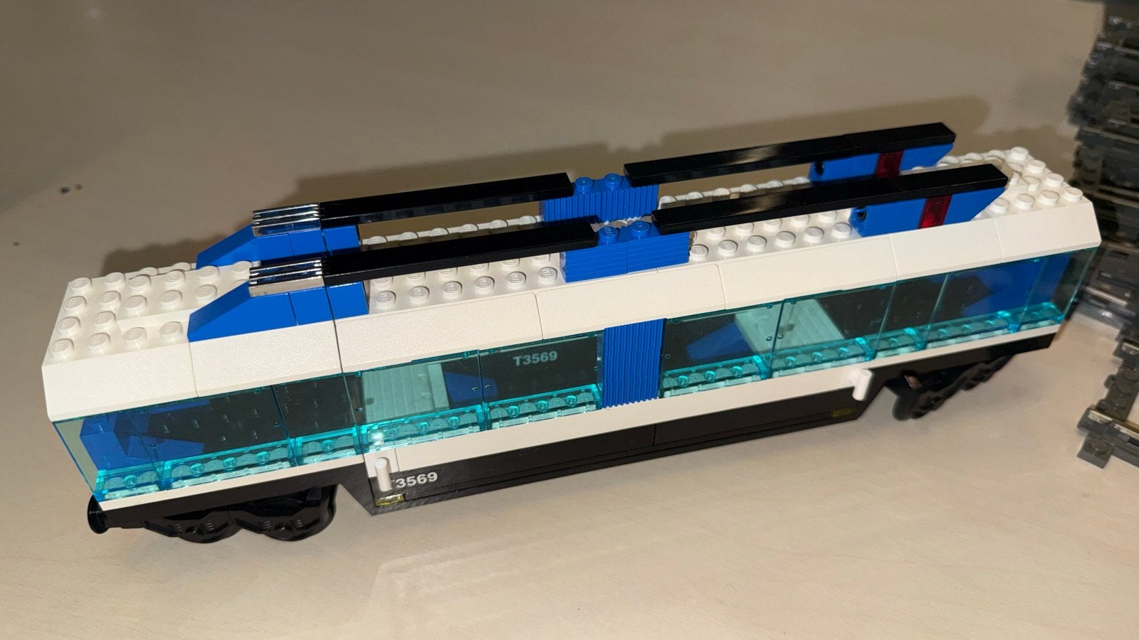 Lego trein uit 1999 - Loopt perfect, deels compleet, Ophalen, Gebruikt, Lego, Complete set