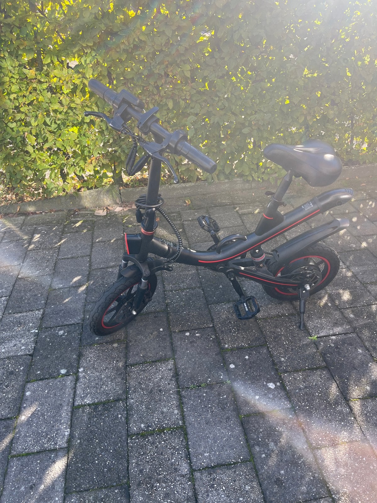 Ouxi V1 opvouwbare elektrische fiets - 2671 km, Gebruikt, Minder dan 47 cm, 30 tot 50 km per accu, Ophalen