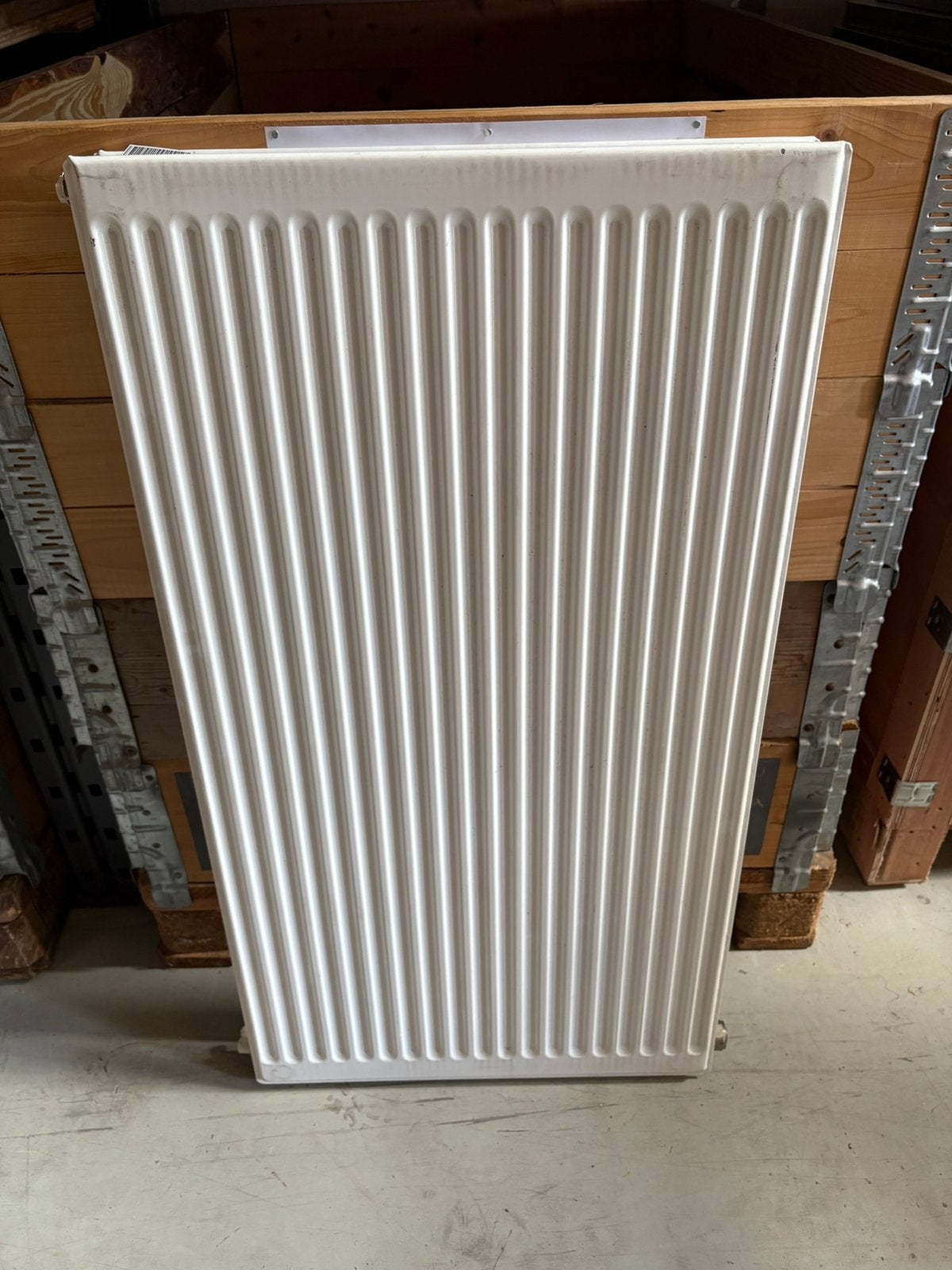 Radiator type 22 500x1000 zijaansluiting, Ophalen, Gebruikt, Radiator, Minder dan 60 cm