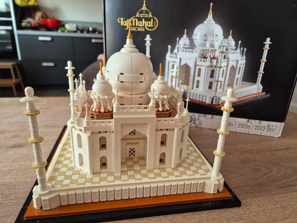 LEGO Taj Mahal 21056 Architectuur Set, Ophalen, Zo goed als nieuw