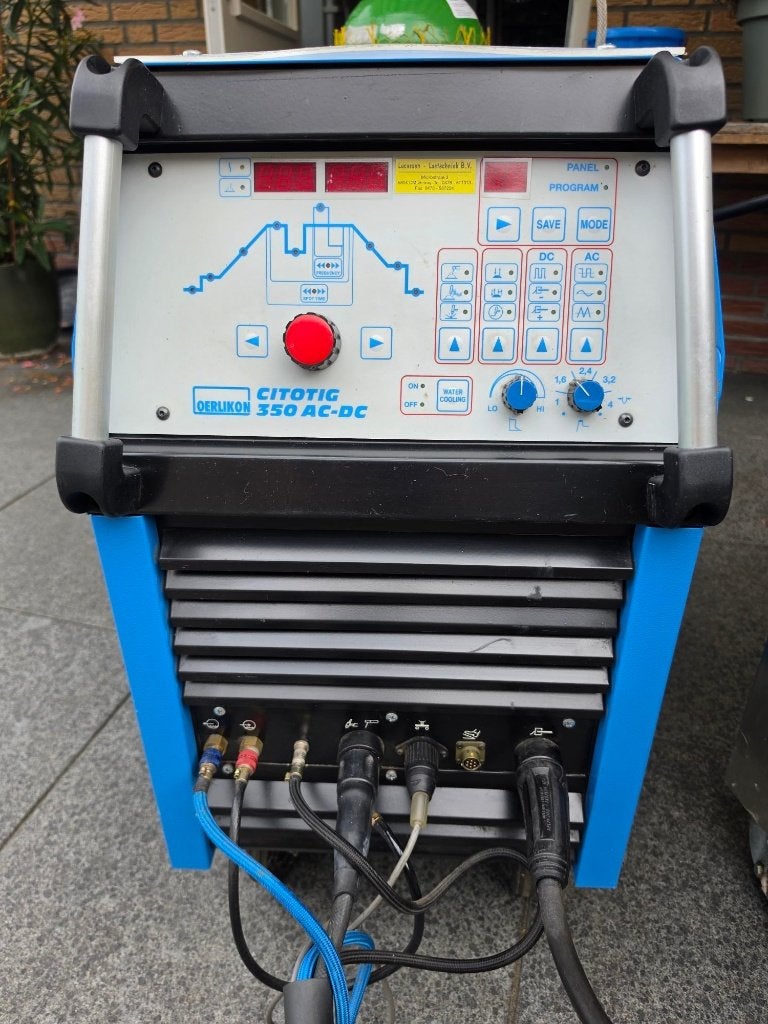Tig Oerlikon CITOTIG 350W AC/DC hoogwaardige TIG-lasapparaat, Ophalen, Zo goed als nieuw, 250 ampère of meer, Tig