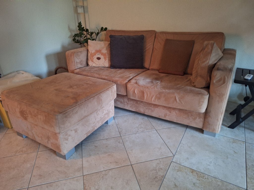 zitbanken, 2 fauteuils en hocker, Ophalen, Gebruikt, Overige kleuren, Twee