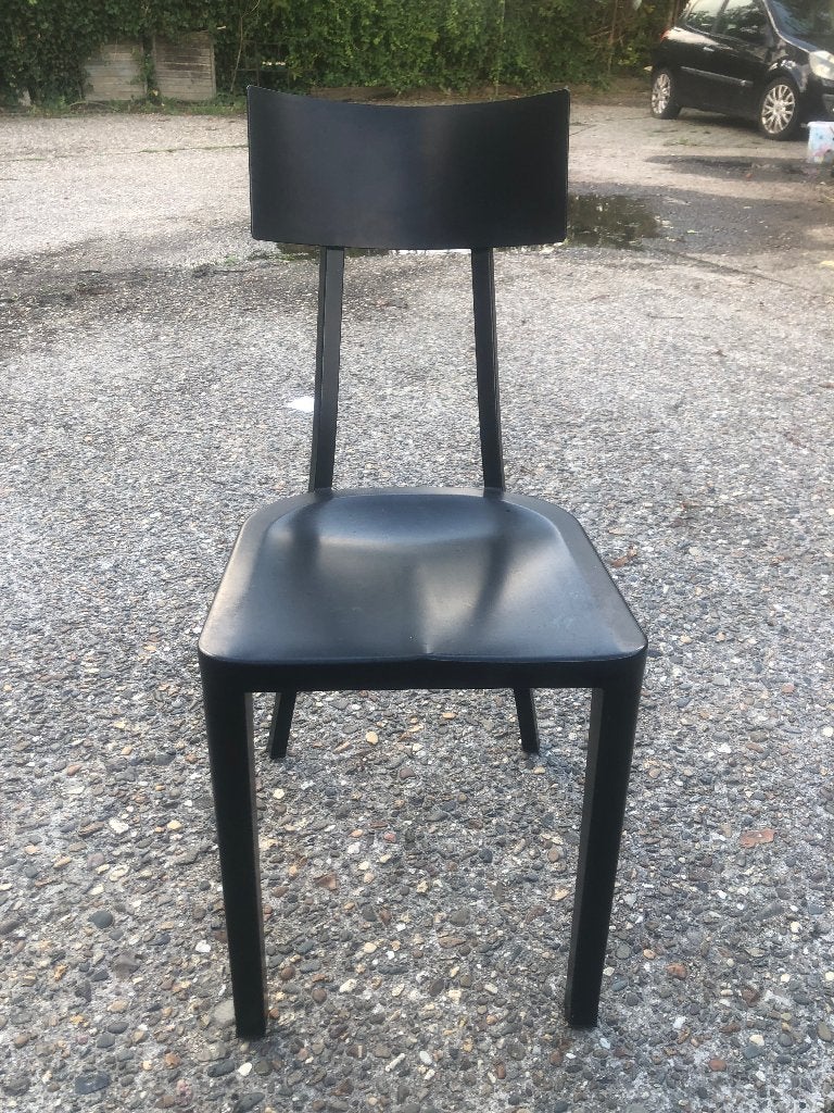 Stoelen, Ophalen, Zwart, Zo goed als nieuw, Metaal
