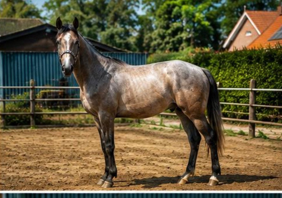 Knappe 2 jarige Hengst ( Mattias x Zacharov), Dieren en Toebehoren, Paarden, Hengst, Springpaard, 0 tot 2 jaar