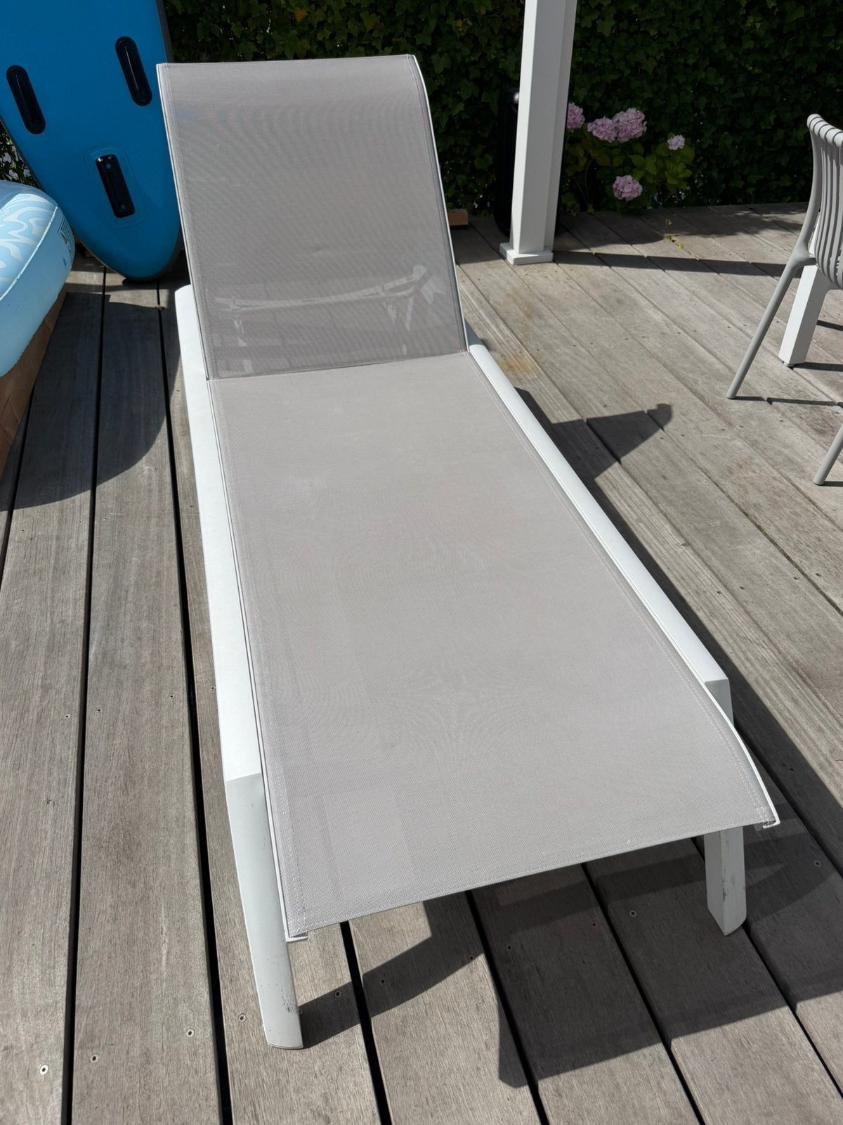 3x Bellagio Anzio ligbed met wiel, Ophalen, Zo goed als nieuw, Aluminium, Verstelbaar