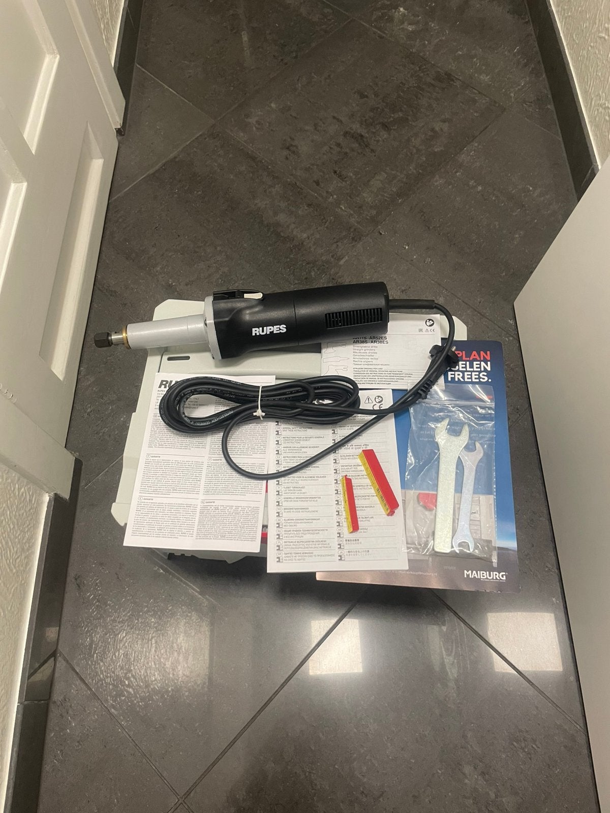 Rupes rechte slijper, Ophalen of Verzenden, Nieuw, Minder dan 700 watt, Haakse handslijpmachine