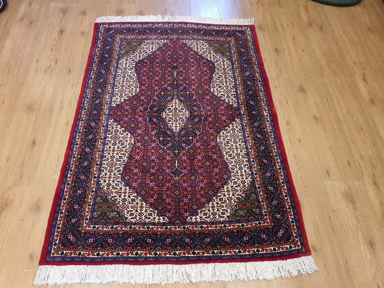 Handgeknoopt perzisch tapijt sarough 165x109
Nieuw, Info@SlatsAntiek.nl, 100 tot 150 cm, Perzisch, Vof Slats Antiek