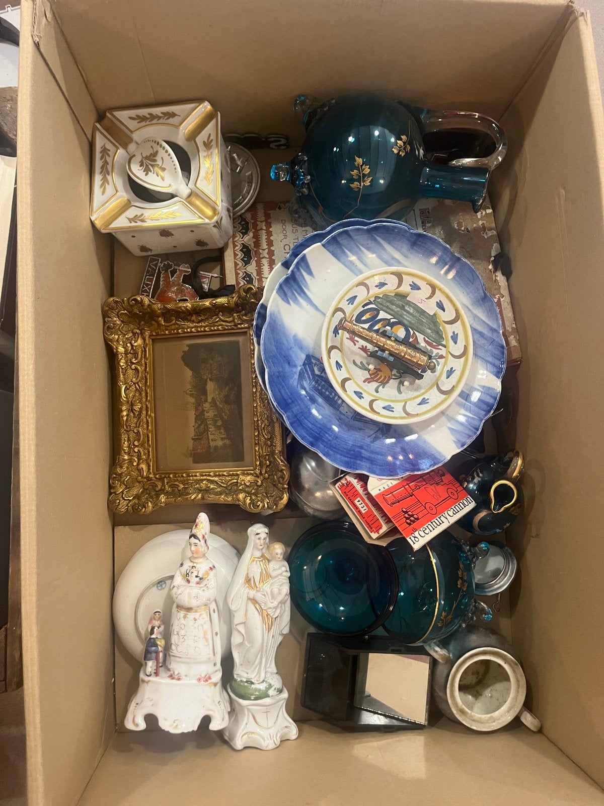 Lot vintage antieke spullen, Ophalen, Zo goed als nieuw