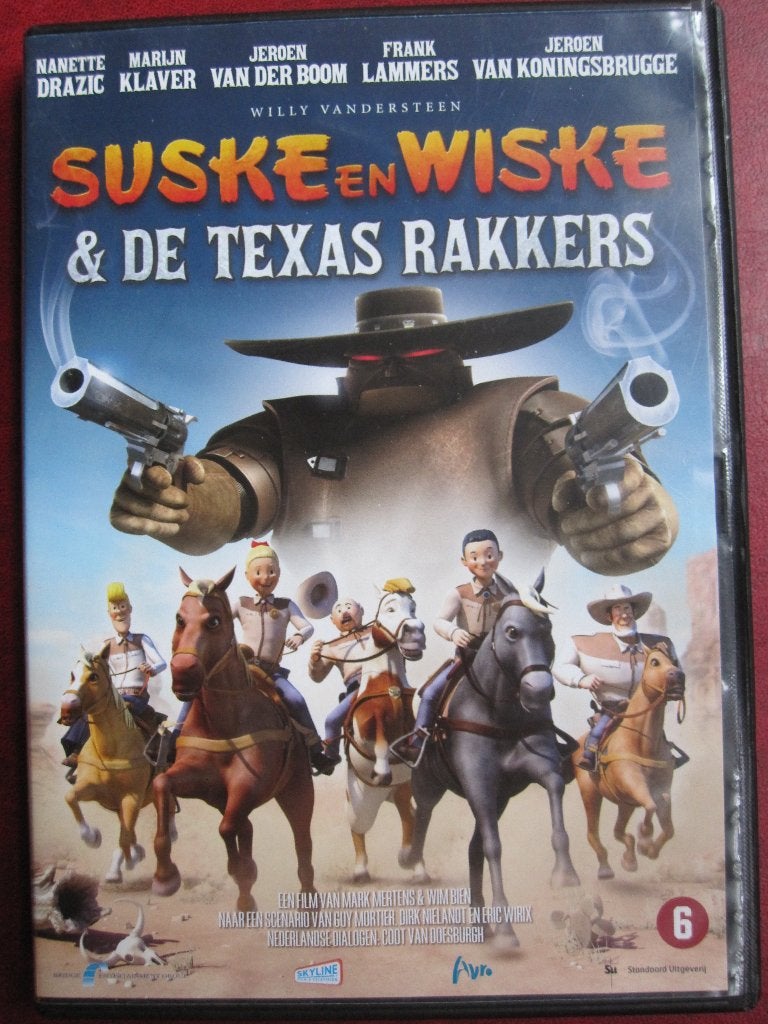 Suske en Wiske & De Texas Rakkers (2009), Europees, Tekenfilm, Ophalen of Verzenden, Zo goed als nieuw