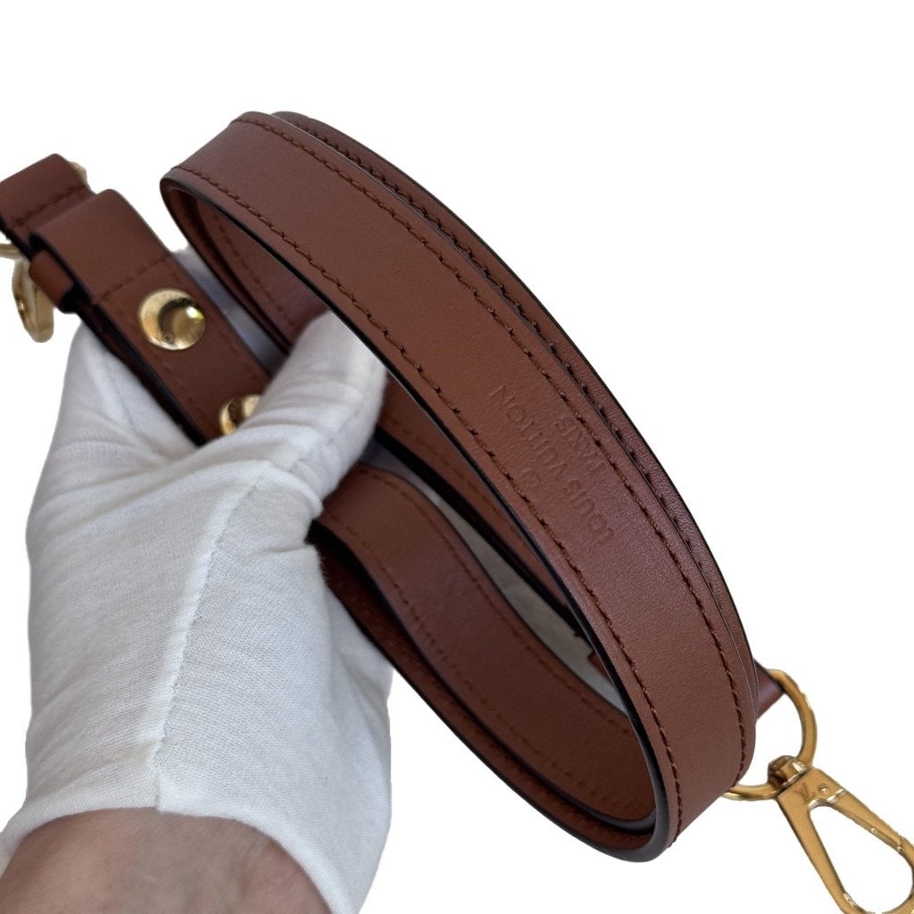 Louis Vuitton dauphine mini tas crossbody authentiek mono image 3