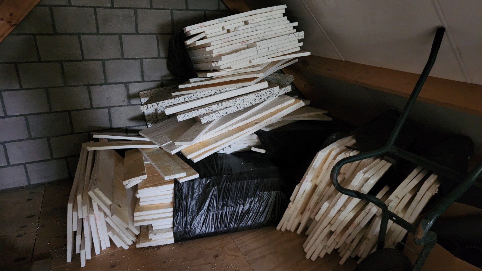 EPS platen 25mm, Ophalen, Piepschuim (Tempex), Minder dan 4 cm, 15 m² of meer