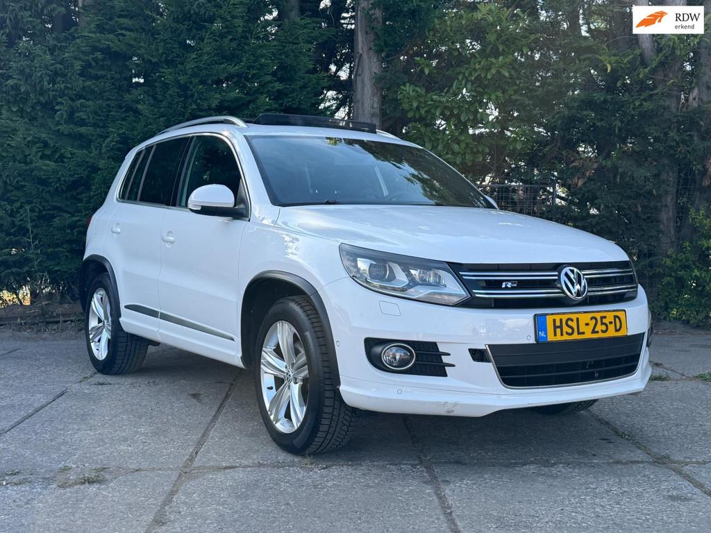 Volkswagen TIGUAN 2.0 TSI 4M 3X R line Pano I Camera I Goed, Auto's, Volkswagen, Bedrijf, Te koop, Tiguan, 4x4, ABS, Achteruitrijcamera