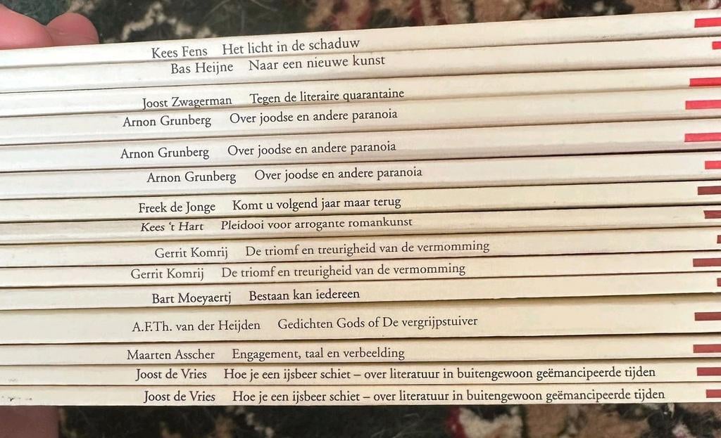 Gesigneerde werken uit de kellendonklezing, Ophalen of Verzenden, Zo goed als nieuw