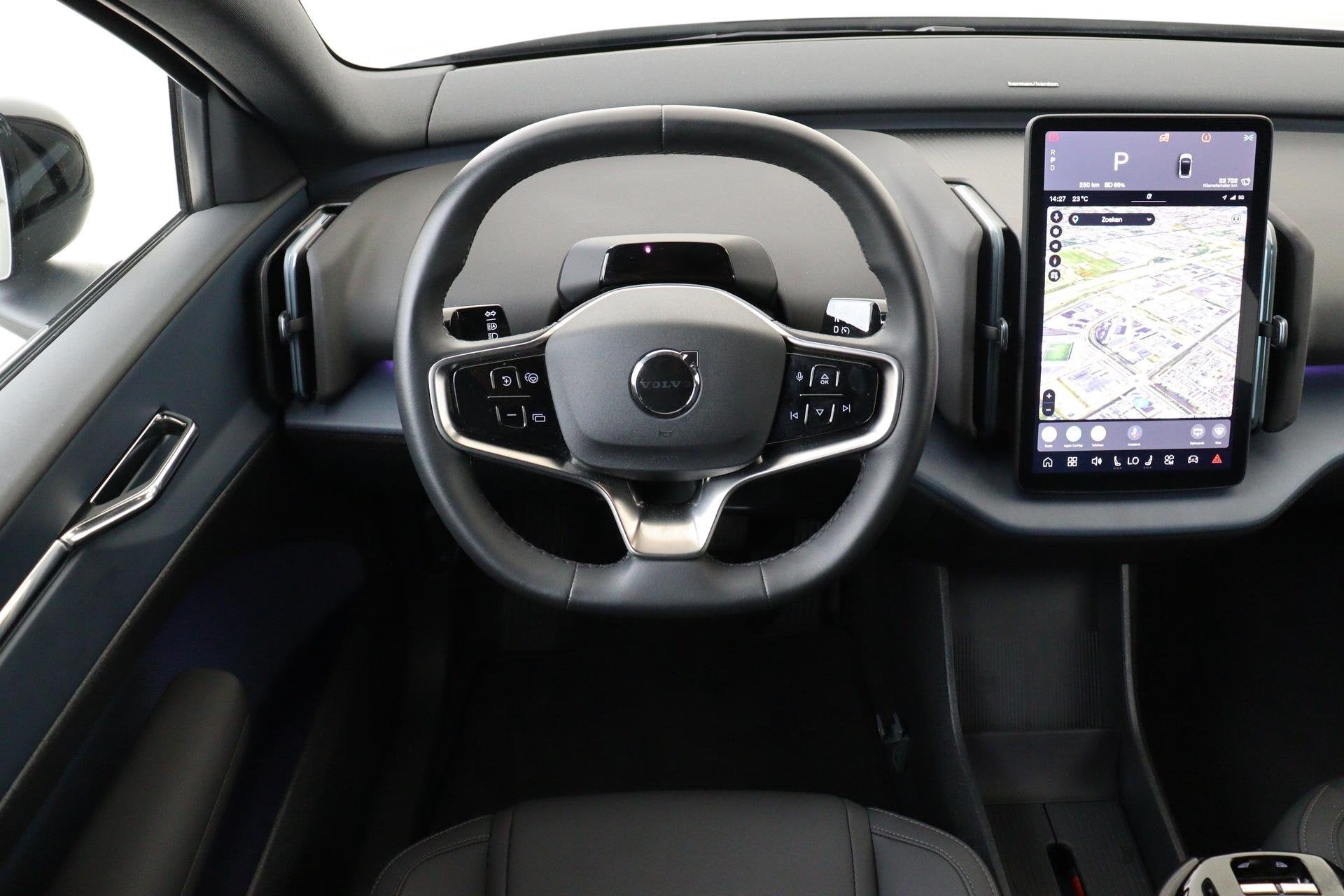 Volvo EX30 SINGLE MOTOR EXTENDED RANGE PLUS 69 kWh -HARMAN/K, Auto's, Automaat, Achterwielaandrijving, Gebruikt, Leder en Stof