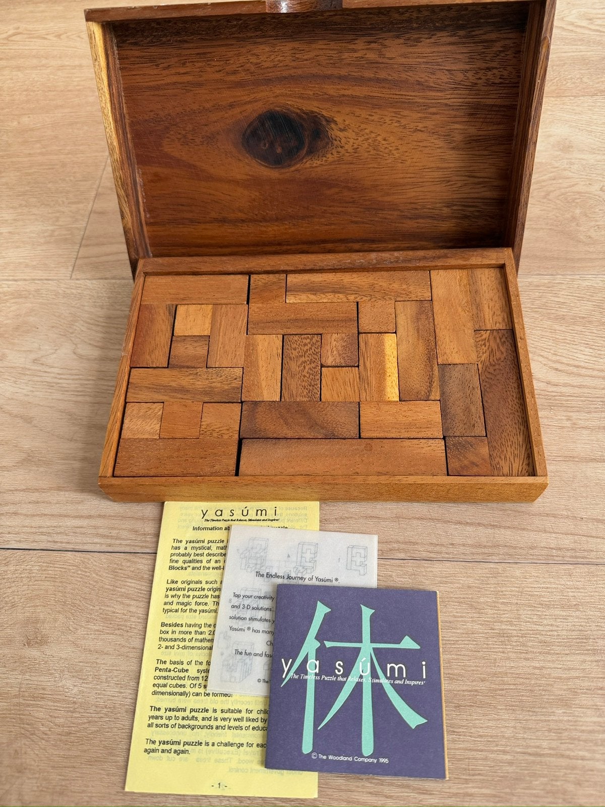 Yasumi puzzel, Hobby en Vrije tijd, Ophalen, Nieuw