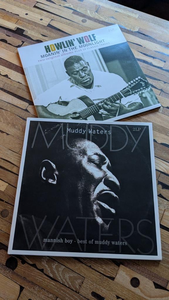 Howlin' Wolf & Muddy Waters - Blues Vinyl LP's, Cd's en Dvd's, Vinyl | Jazz en Blues, 1960 tot 1980, Ophalen of Verzenden, Dubbel-LP