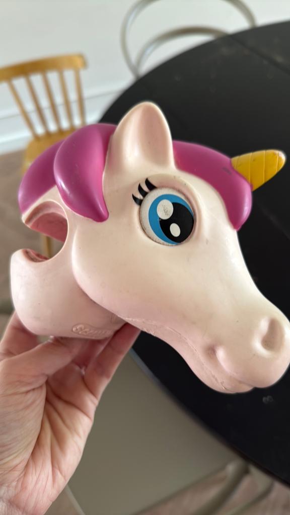 Scootaheadz Eenhoorn Roze - Scooter Accessoire, Kinderen en Baby's, Speelgoed | Buiten | Voertuigen en Loopfietsen, Gebruikt, Overige typen