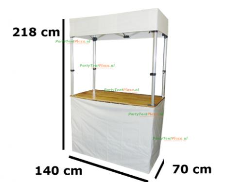 Easy Up Verkoopstand – Compact, stijlvol & zo opgezet!, Diversen, Rommelmarktspullen, Nieuw, Ophalen of Verzenden