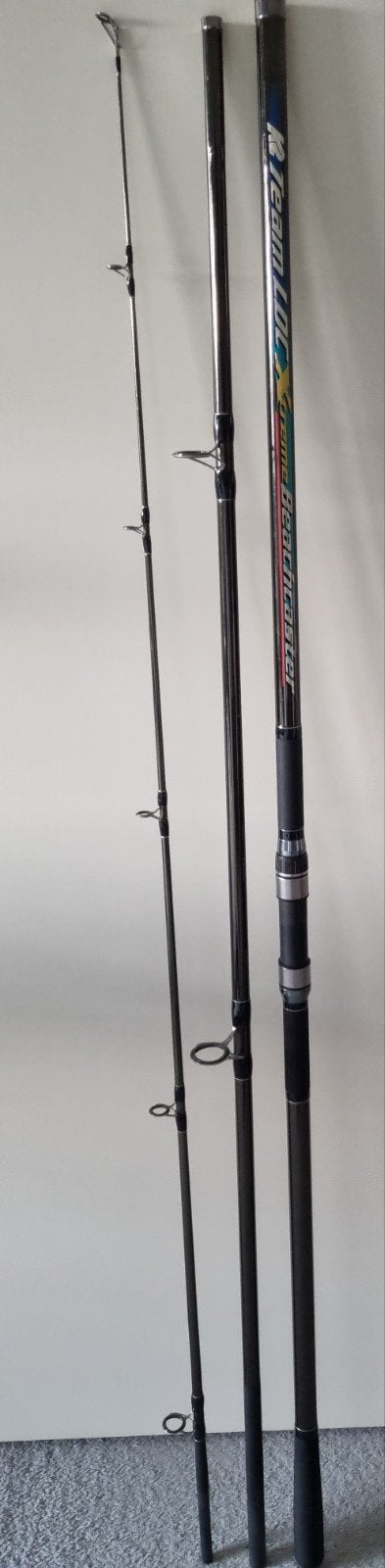 Shakespear K2 Team LDC Xtreme Beachcaster 4.50m, Ophalen, Zo goed als nieuw, Werphengel